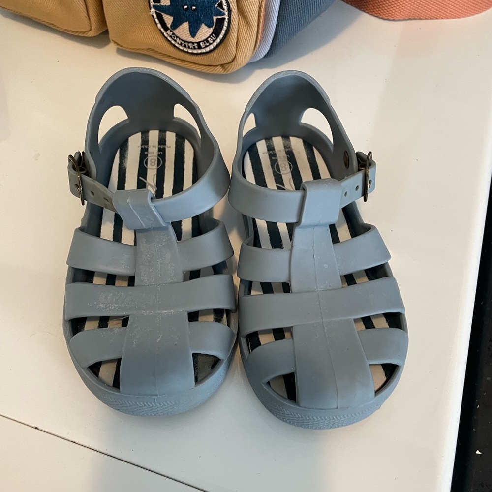 Blue Fisherman Sandals